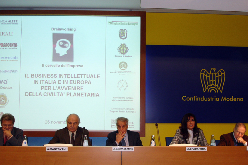 BRAINWORKING. IL CERVELLO DELL’IMPRESA. Il business intellettuale in Italia e in Europa per l’avvenire della civiltà planetaria